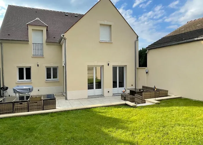 Magnifique Villa 12 Pers - 6 Chambres Avec Salle De Bain Privative Au Calme - 30 Min Asterix - Ecrin De Charme